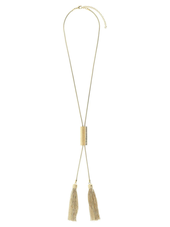 Balmain Sample Sale | Balmain Gold Brass Necklace - | Designer outlet