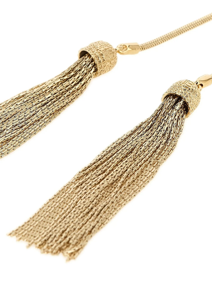 Balmain Sample Sale | Balmain Gold Brass Necklace - | Designer outlet
