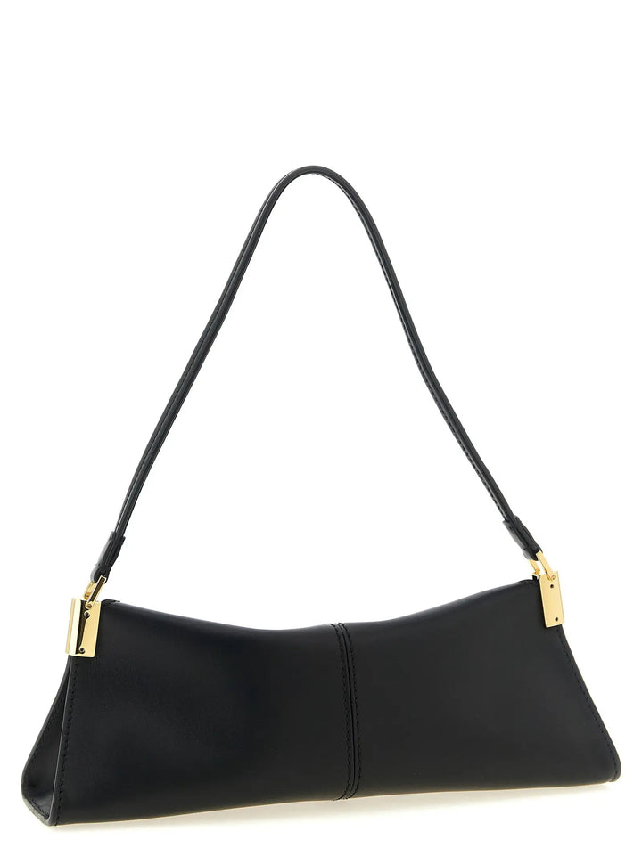 Balmain Sample Sale | Balmain Black Calfskin Shoulder Bag - | Designer outlet
