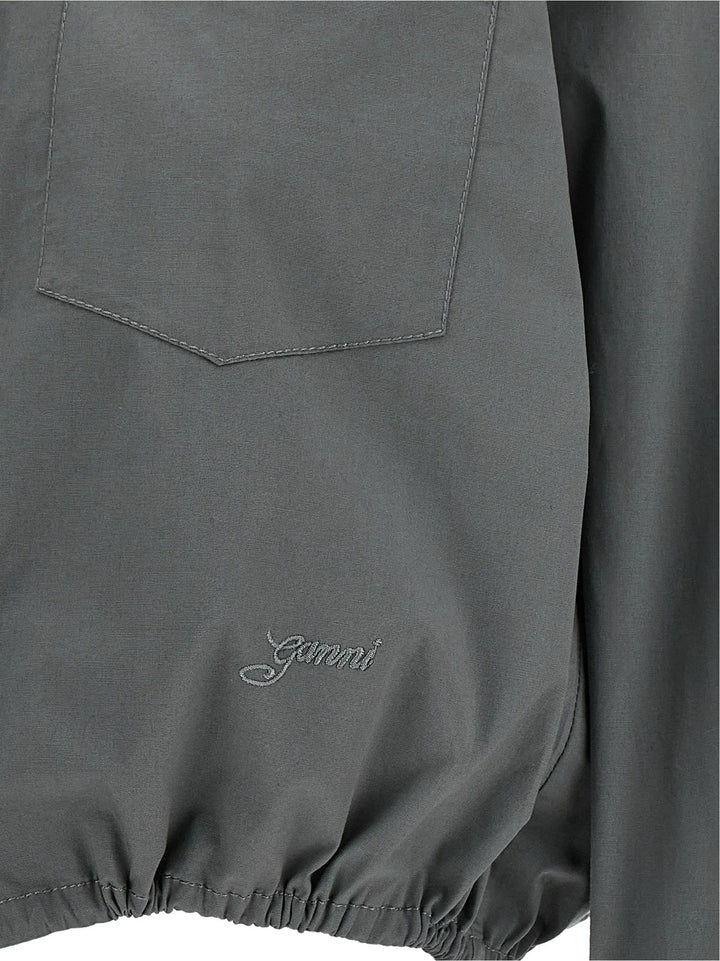 Ganni Sample Sale | Ganni Gray Cotton Blouse - | Designer outlet