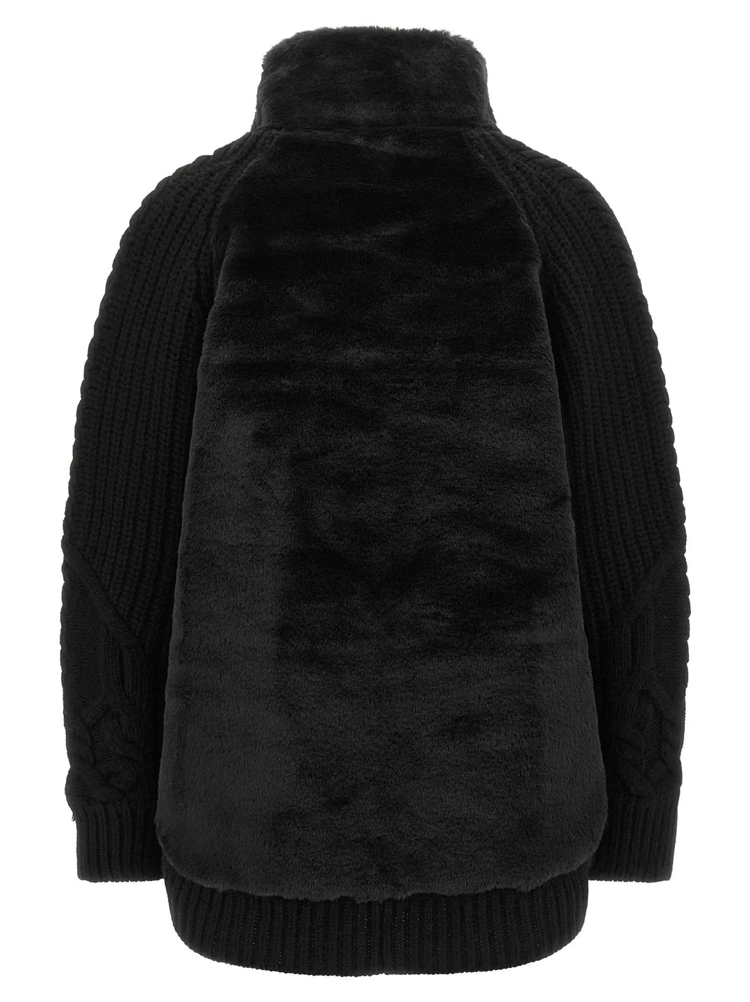Herno Sample Sale | Herno Black Wool Cardigan - | Designer outlet