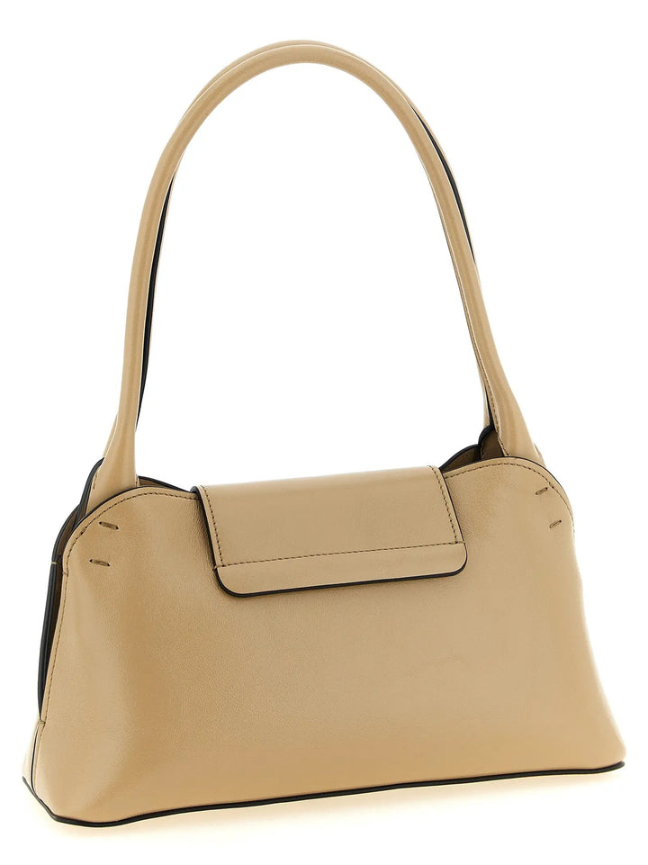 Versace Sample Sale | Versace Beige Calfskin Shoulder Bag - | Designer outlet