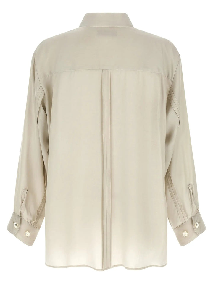 Undercover Sample Sale | Undercover Beige Rayon Blouse - | Designer outlet
