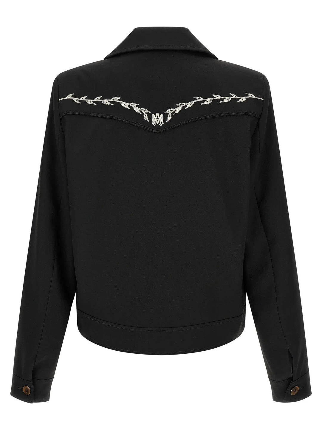 Amiri Sample Sale | Amiri Black Polyester Full-Length Jacket - | Designer outlet