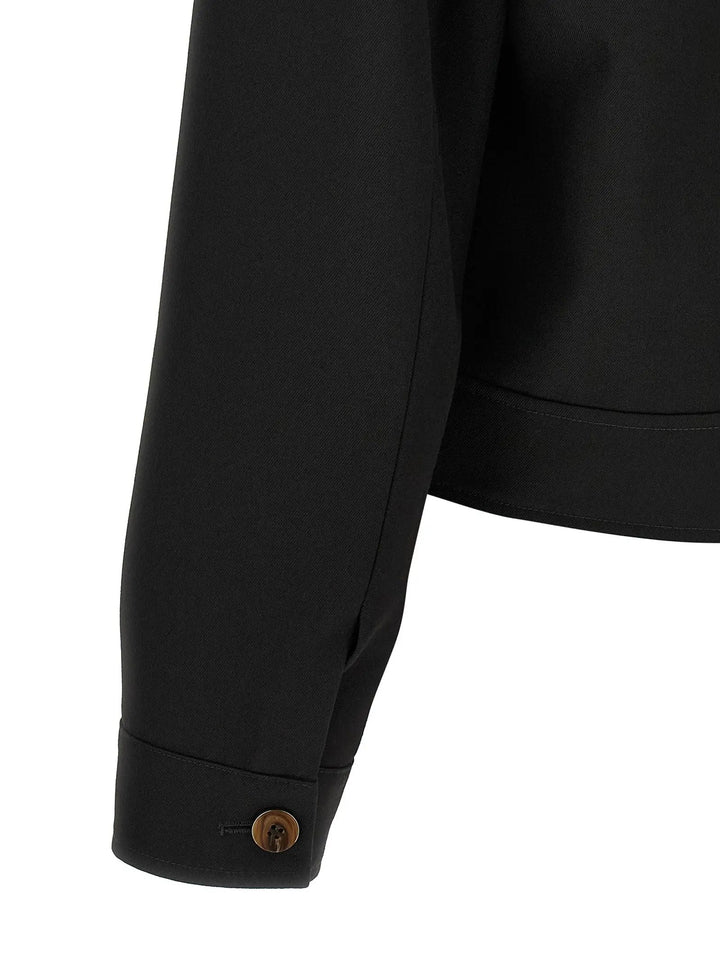 Amiri Sample Sale | Amiri Black Polyester Full-Length Jacket - | Designer outlet
