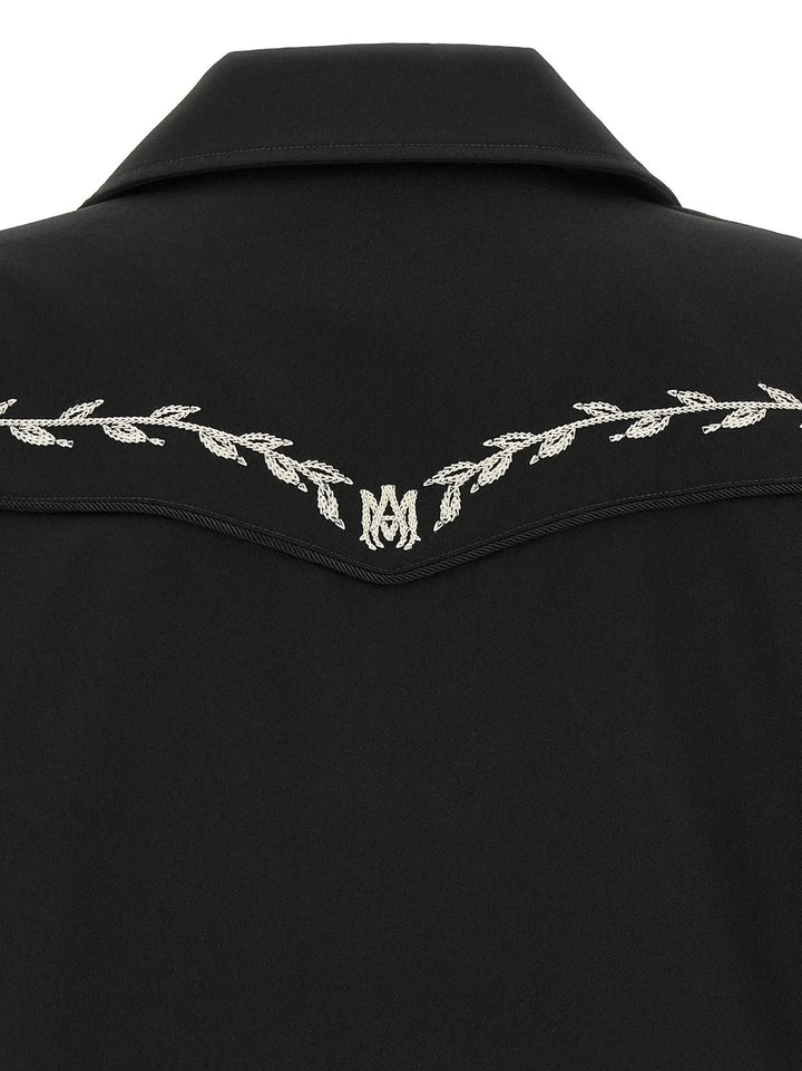 Amiri Sample Sale | Amiri Black Polyester Full-Length Jacket - | Designer outlet