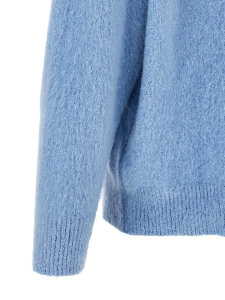Roberto Collina Sample Sale | Roberto Collina Blue Cotton Cardigan - | Designer outlet
