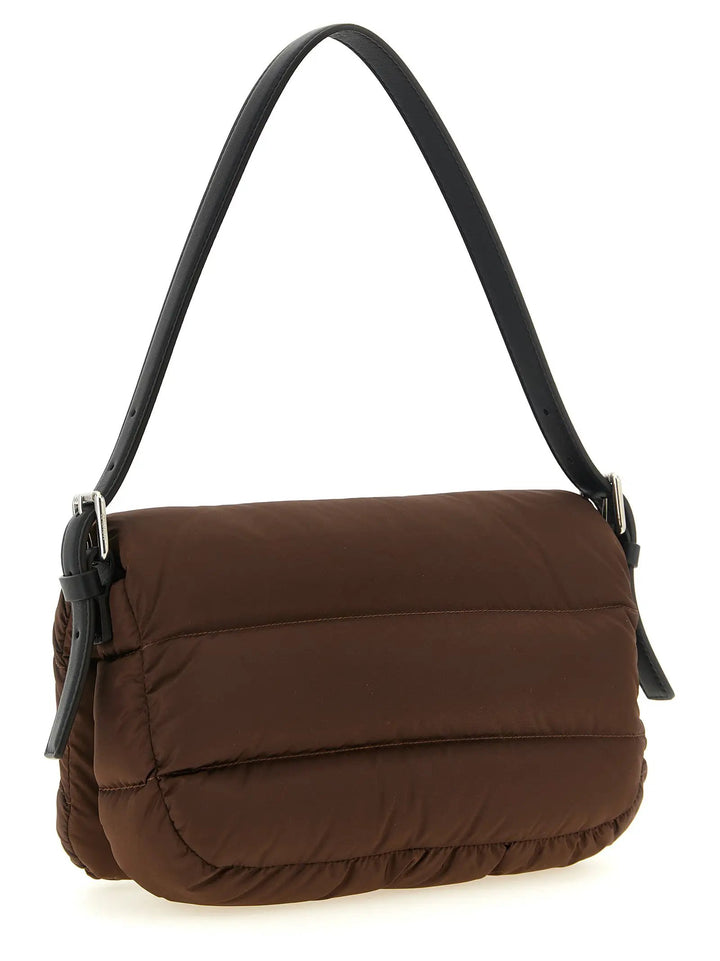 Moncler Sample Sale | Moncler Brown Polyamide Shoulder Bag - | Designer outlet