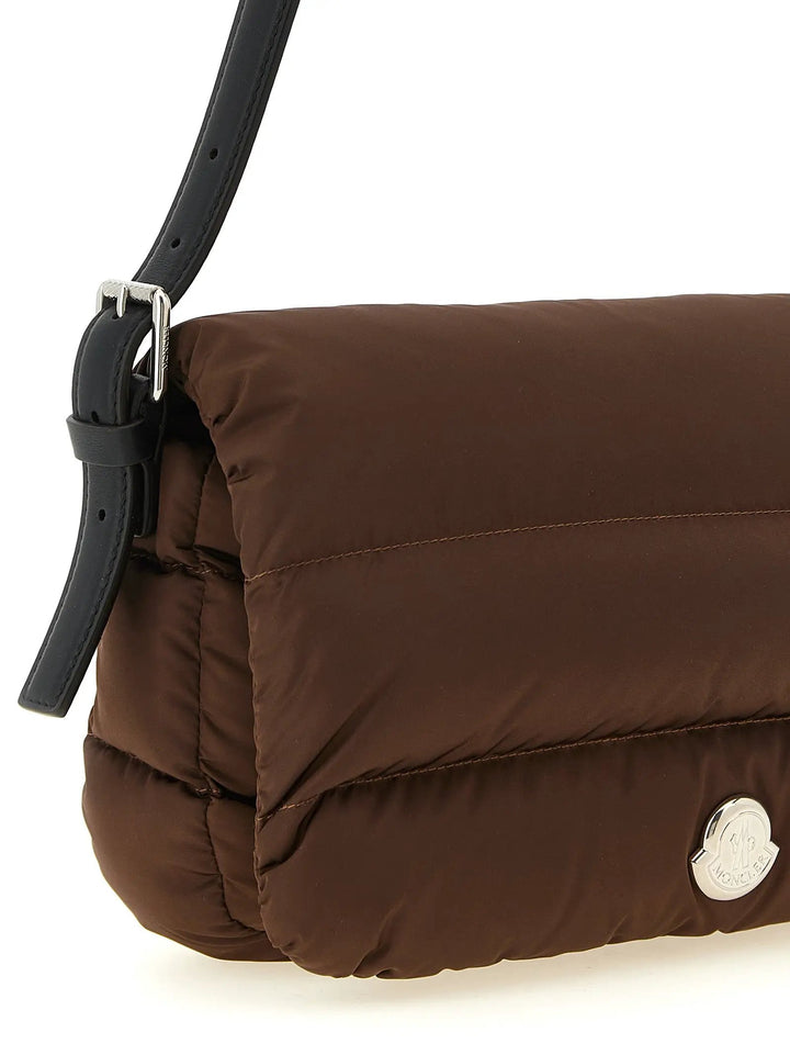 Moncler Sample Sale | Moncler Brown Polyamide Shoulder Bag - | Designer outlet