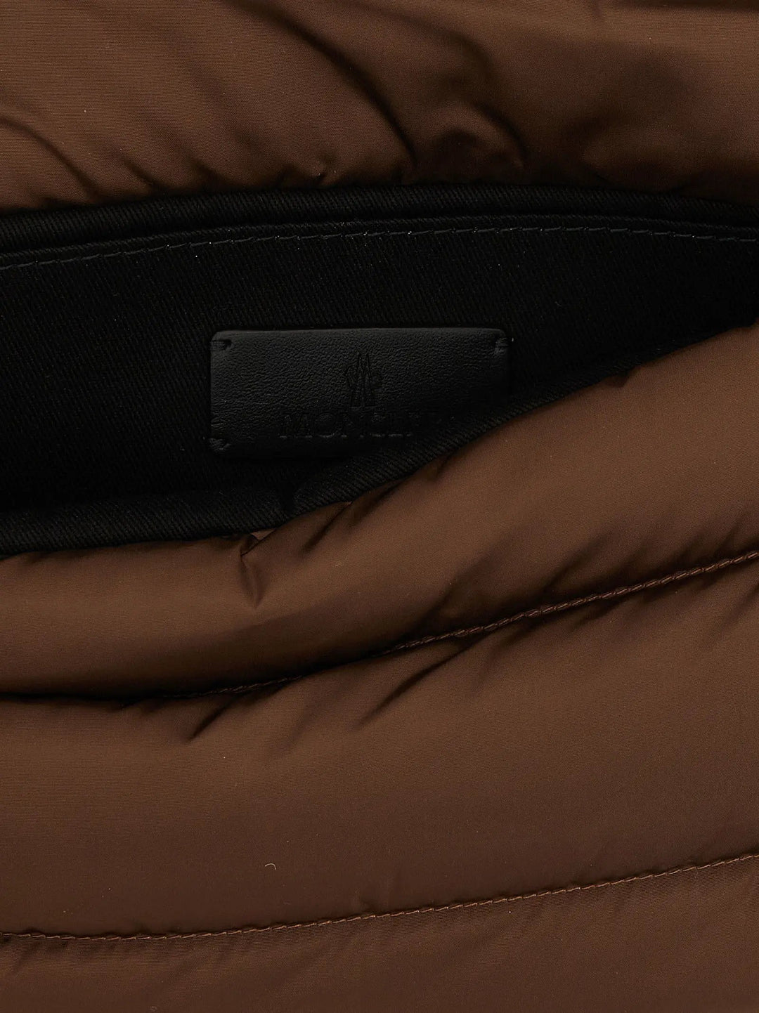 Moncler Sample Sale | Moncler Brown Polyamide Shoulder Bag - | Designer outlet