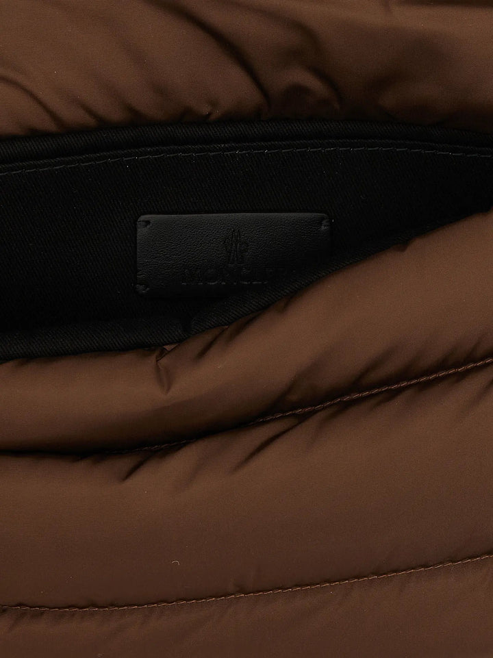 Moncler Sample Sale | Moncler Brown Polyamide Shoulder Bag - | Designer outlet