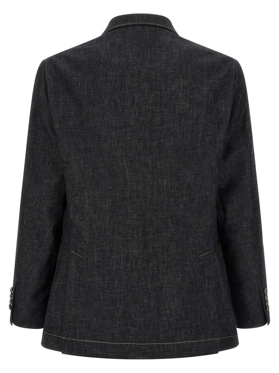 Brunello Cucinelli Sample Sale | Brunello Cucinelli Blue Cotton Blazer - | Designer outlet