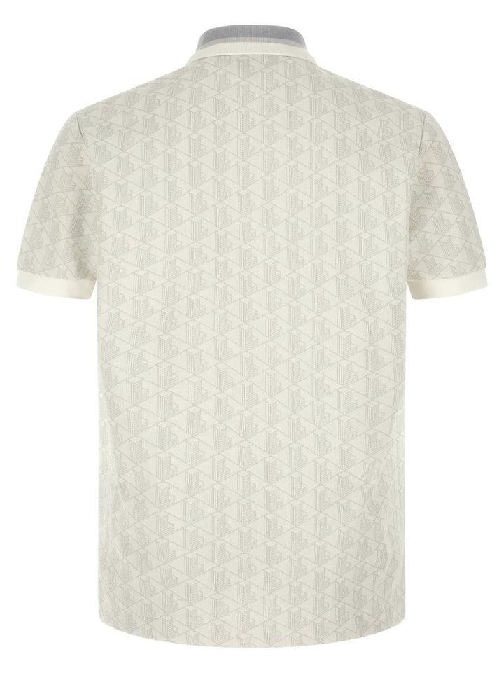Lacoste Sample Sale | Lacoste White Polyester Polo Shirt - | Designer outlet