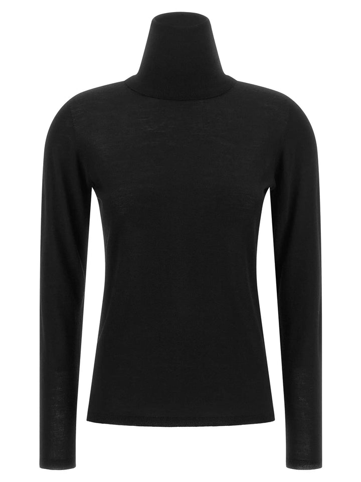 Max Mara Sample Sale | Max Mara Black Virgin Wool Cardigan - | Designer outlet