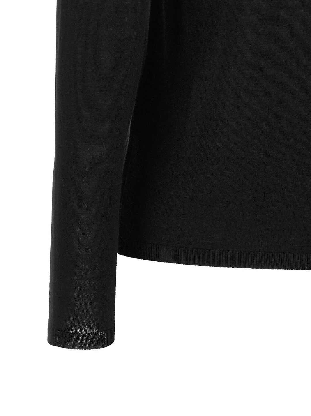 Max Mara Sample Sale | Max Mara Black Virgin Wool Cardigan - | Designer outlet