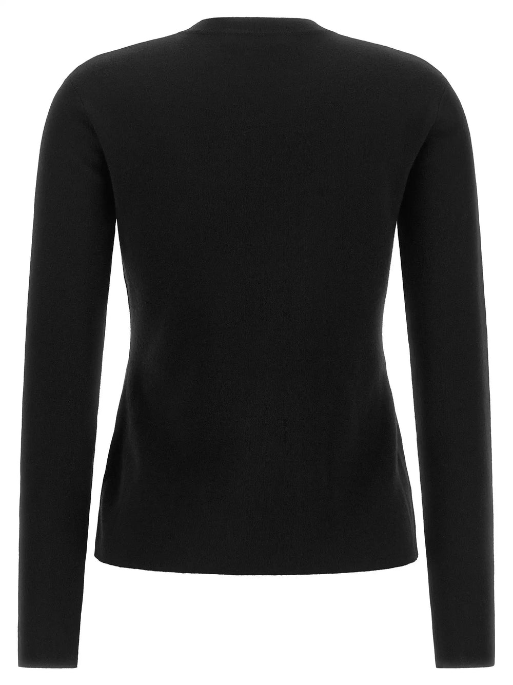 Max Mara Sample Sale | Max Mara Black Virgin Wool Cardigan - | Designer outlet