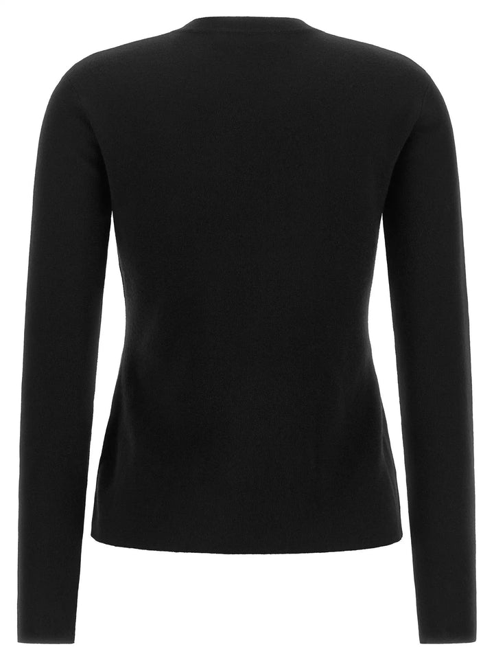 Max Mara Sample Sale | Max Mara Black Virgin Wool Cardigan - | Designer outlet