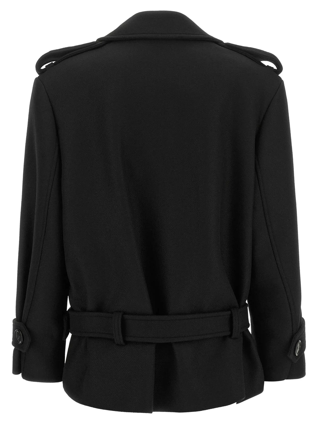 PINKO Sample Sale | PINKO Black Wool Coat - | Designer outlet