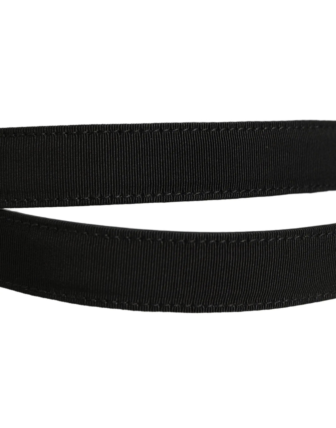 Dolce &amp; Gabbana Sample Sale | Dolce &amp; Gabbana Black Classic Leather Silver Tone Buckle Belt - | Designer outlet