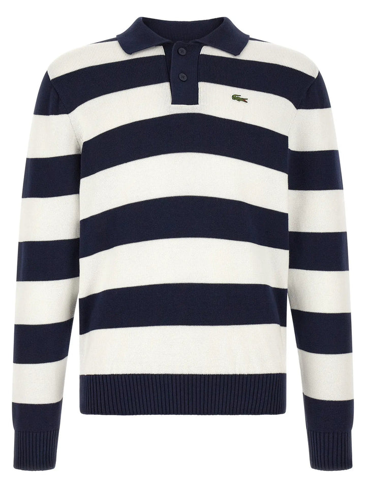 Lacoste Sample Sale | Lacoste White Cotton Cardigan - | Designer outlet