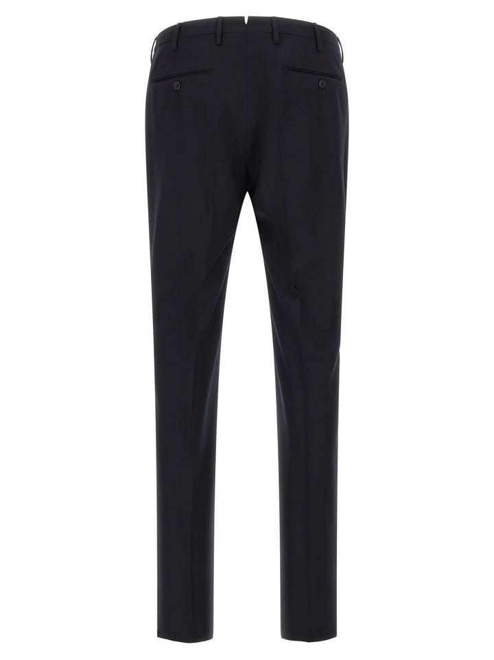 Incotex Sample Sale | Incotex Blue Virgin Wool Dress Pants - | Designer outlet