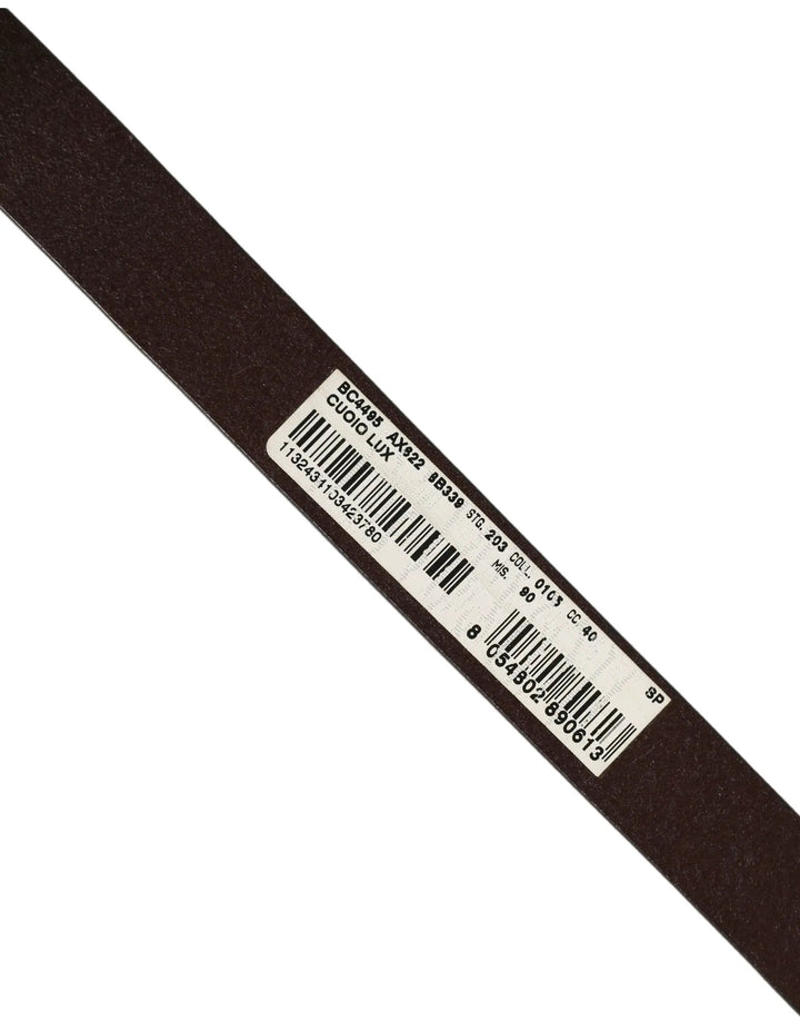 Dolce &amp; Gabbana Sample Sale | Dolce &amp; Gabbana Brown Leather Double Wrap Metal Buckle Belt - | Designer outlet