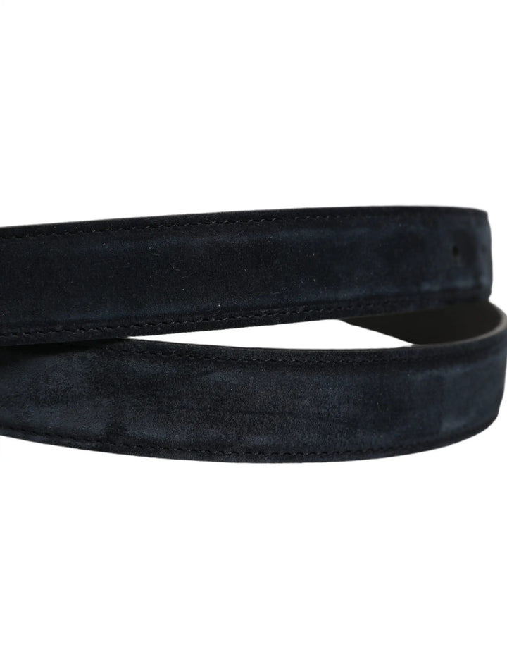 Dolce &amp; Gabbana Sample Sale | Dolce &amp; Gabbana Men Black Leather Gold Tone Metal Buckle Belt - | Designer outlet