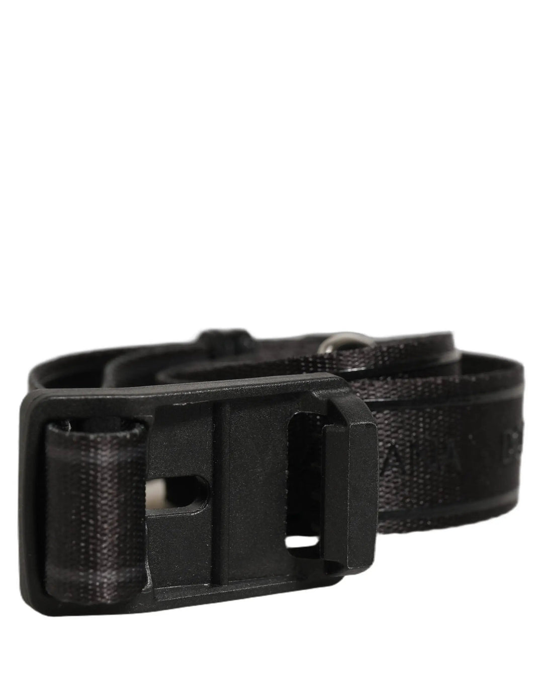 Dolce &amp; Gabbana Sample Sale | Dolce &amp; Gabbana Men Black Nylon Webbing Plastic Buckle Belt - | Designer outlet
