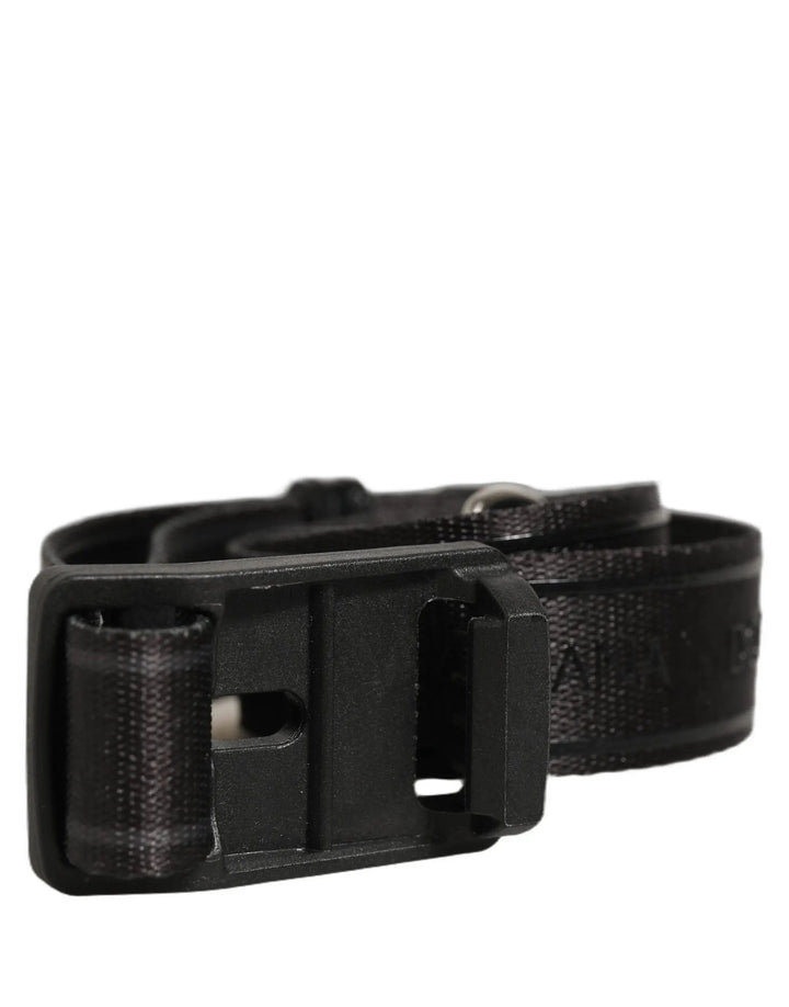 Dolce &amp; Gabbana Sample Sale | Dolce &amp; Gabbana Men Black Nylon Webbing Plastic Buckle Belt - | Designer outlet