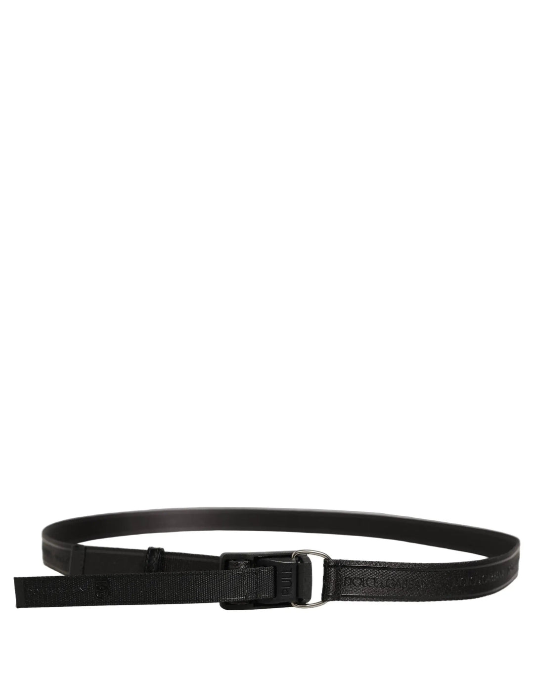 Dolce &amp; Gabbana Sample Sale | Dolce &amp; Gabbana Men Black Nylon Webbing Plastic Buckle Belt - | Designer outlet