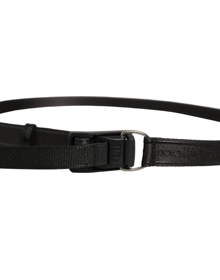 Dolce &amp; Gabbana Sample Sale | Dolce &amp; Gabbana Men Black Nylon Webbing Plastic Buckle Belt - | Designer outlet