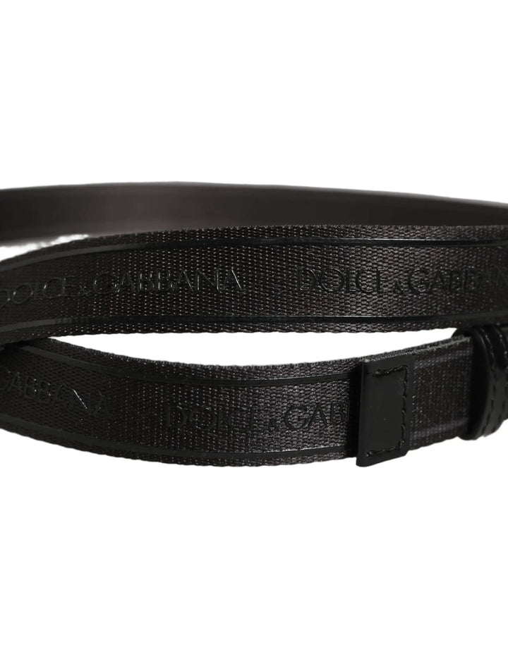 Dolce &amp; Gabbana Sample Sale | Dolce &amp; Gabbana Men Black Nylon Webbing Plastic Buckle Belt - | Designer outlet
