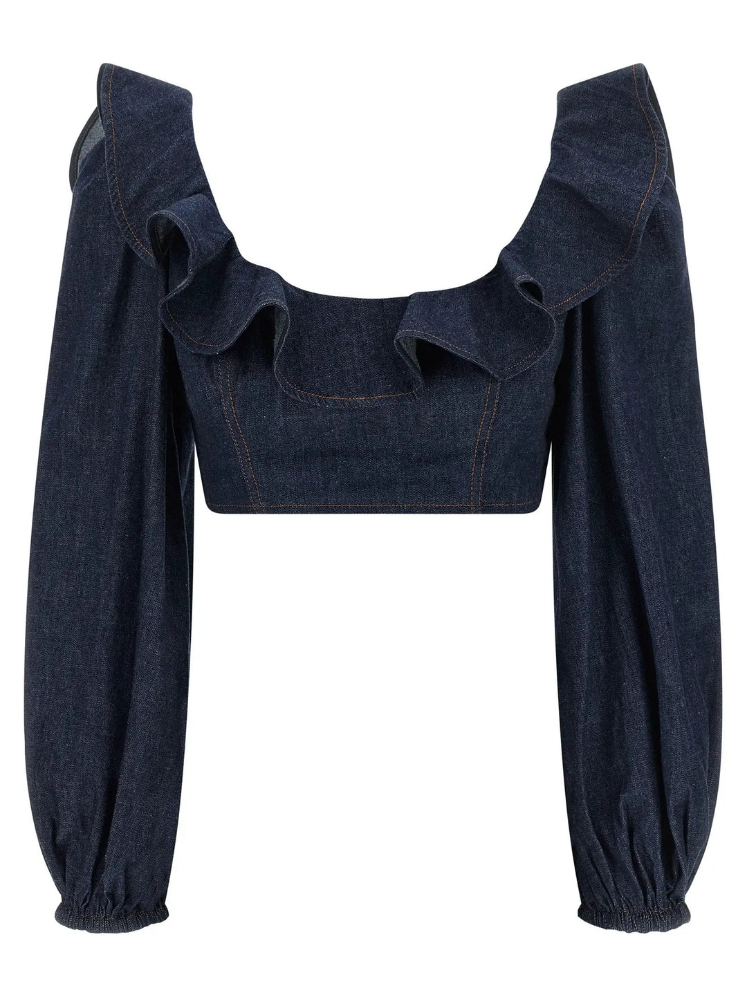 Zimmermann Sample Sale | Zimmermann Blue Denim Shirt - | Designer outlet