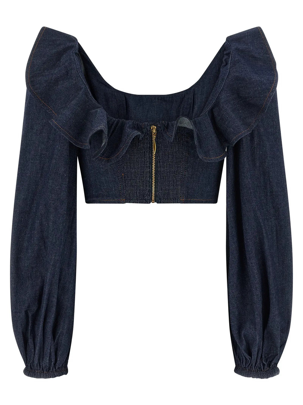 Zimmermann Sample Sale | Zimmermann Blue Denim Shirt - | Designer outlet