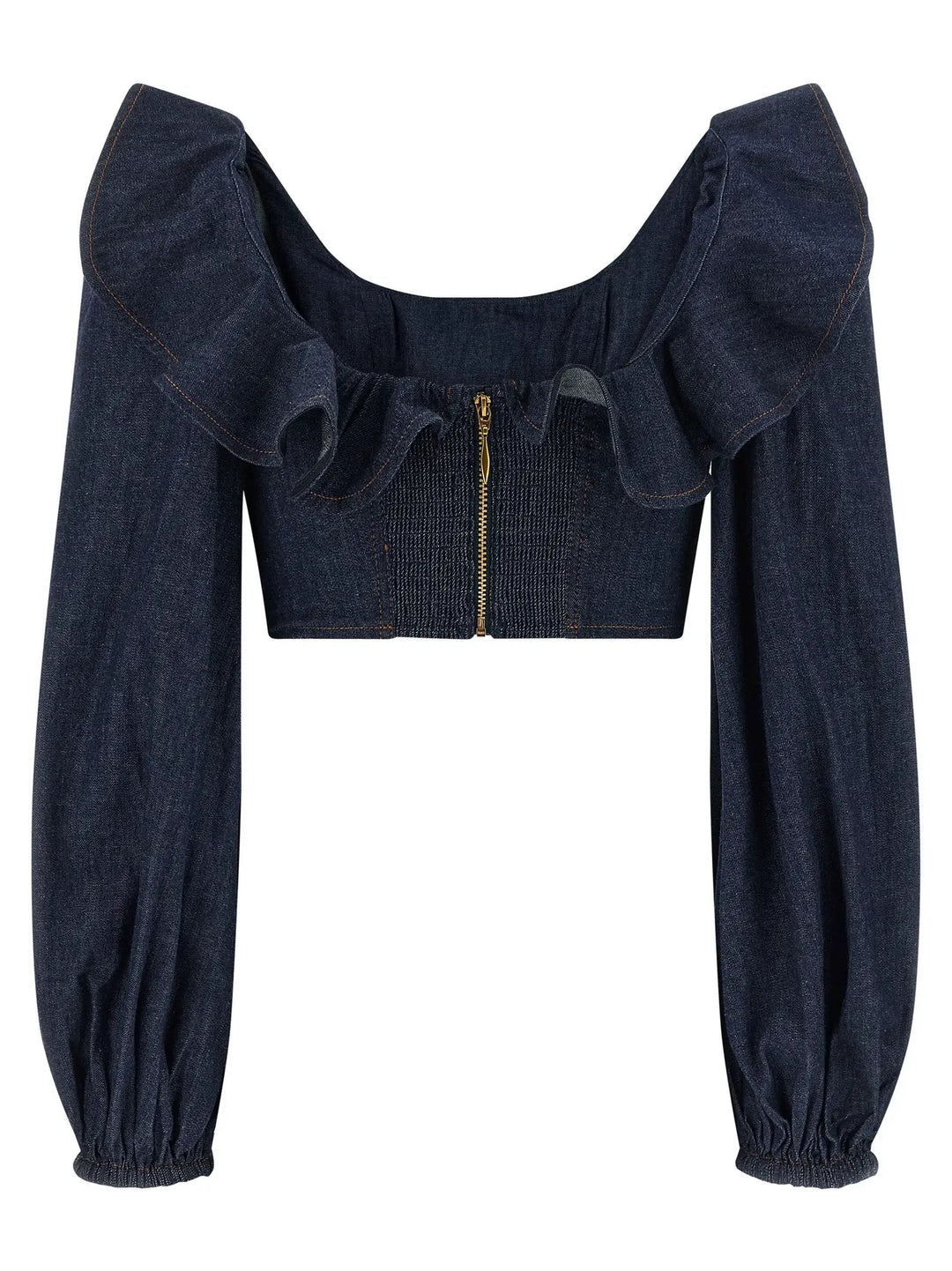 Zimmermann Sample Sale | Zimmermann Blue Denim Shirt - | Designer outlet