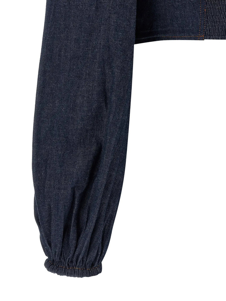 Zimmermann Sample Sale | Zimmermann Blue Denim Shirt - | Designer outlet