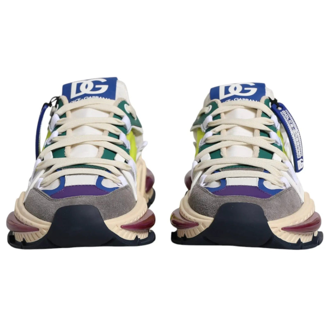 Dolce &amp; Gabbana Sample Sale | Dolce &amp; Gabbana Multicolor Airmaster Low Top Sneakers Shoes - | Designer outlet