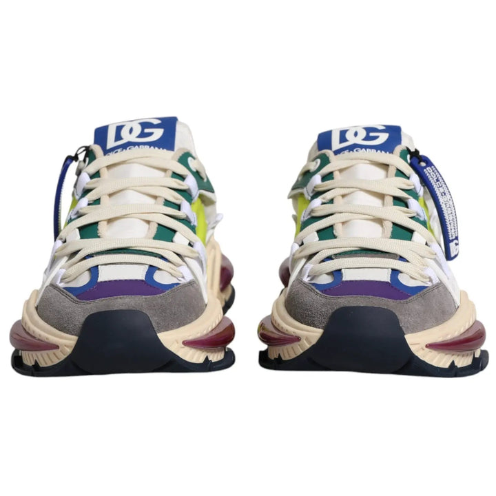 Dolce &amp; Gabbana Sample Sale | Dolce &amp; Gabbana Multicolor Airmaster Low Top Sneakers Shoes - | Designer outlet