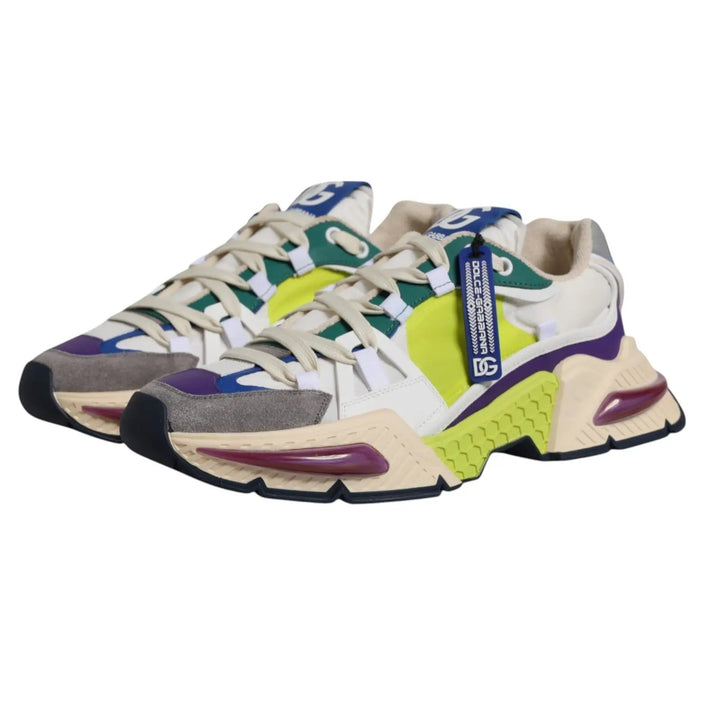 Dolce &amp; Gabbana Sample Sale | Dolce &amp; Gabbana Multicolor Airmaster Low Top Sneakers Shoes - | Designer outlet