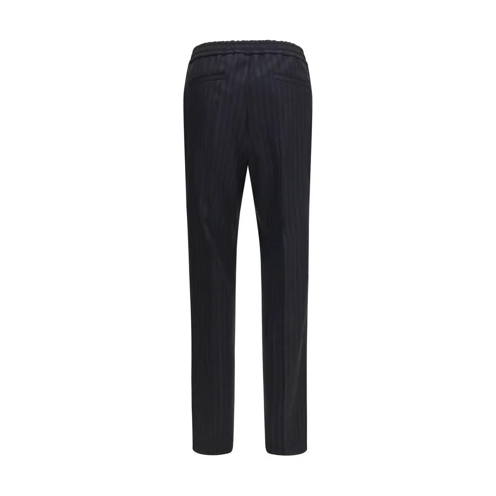 Versace Sample Sale | Versace Black Wool Oves Aries Dress Pants - | Designer outlet