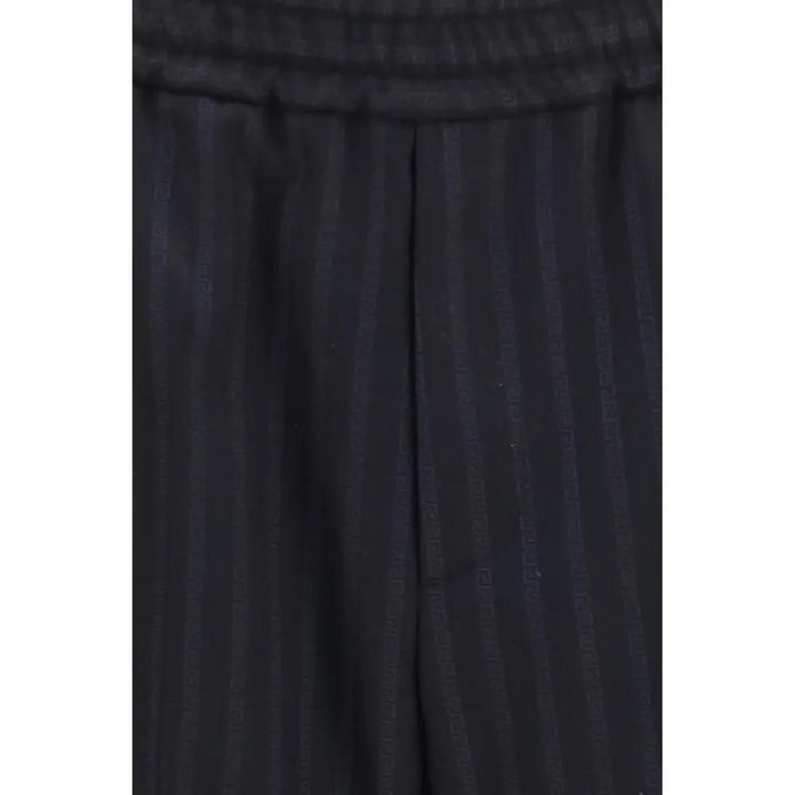 Versace Sample Sale | Versace Black Wool Oves Aries Dress Pants - | Designer outlet
