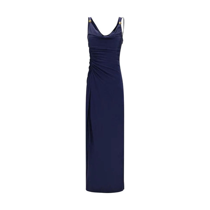 Versace Sample Sale | Versace Blue Viscose Casual Dress - | Designer outlet
