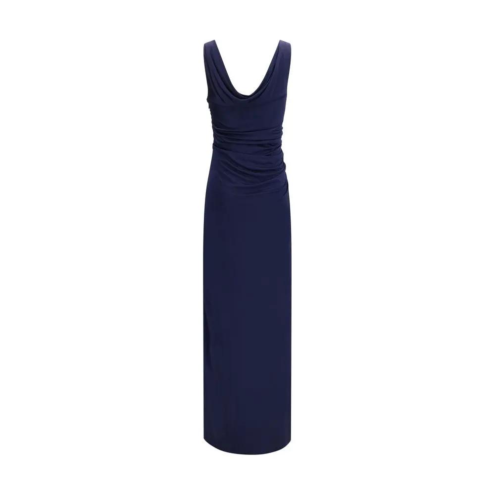 Versace Sample Sale | Versace Blue Viscose Casual Dress - | Designer outlet