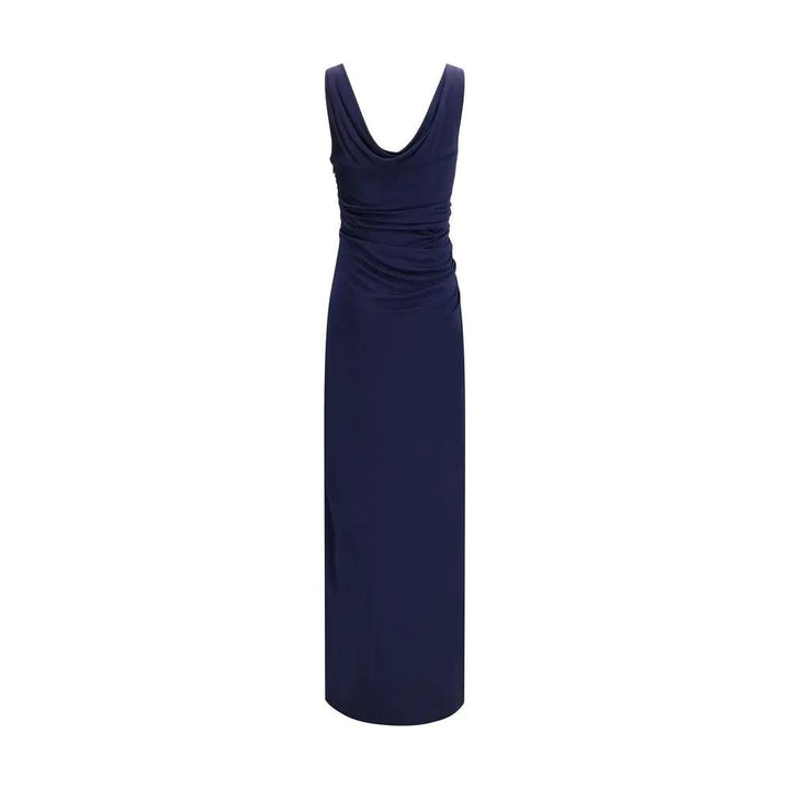 Versace Sample Sale | Versace Blue Viscose Casual Dress - | Designer outlet