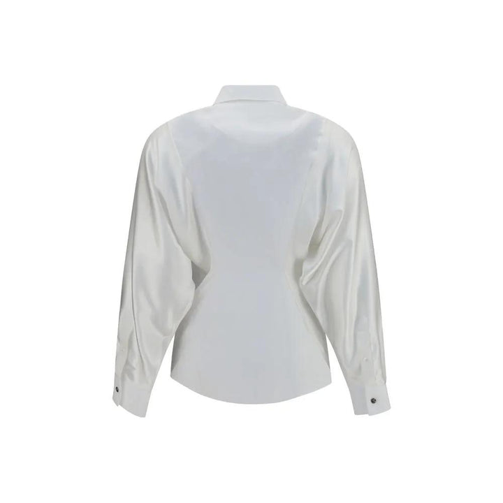 Versace Sample Sale | Versace White Cotton Dress Shirt - | Designer outlet