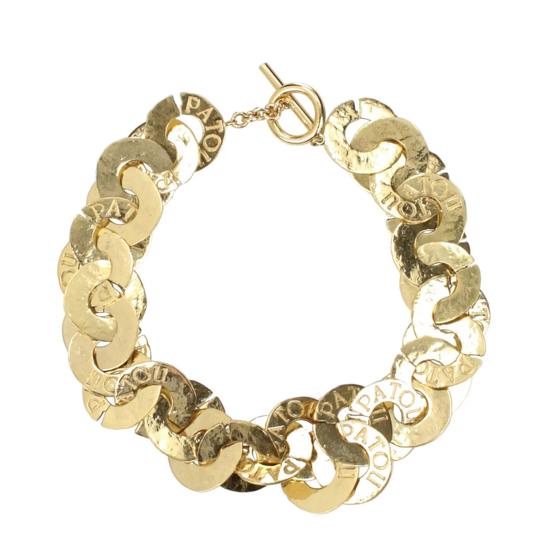 Patou Sample Sale | Patou Gold Brass Necklace - | Designer outlet