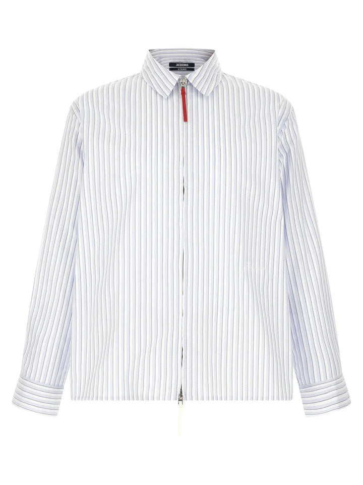 Jacquemus Sample Sale | Jacquemus Blue Cotton Blouse - | Designer outlet