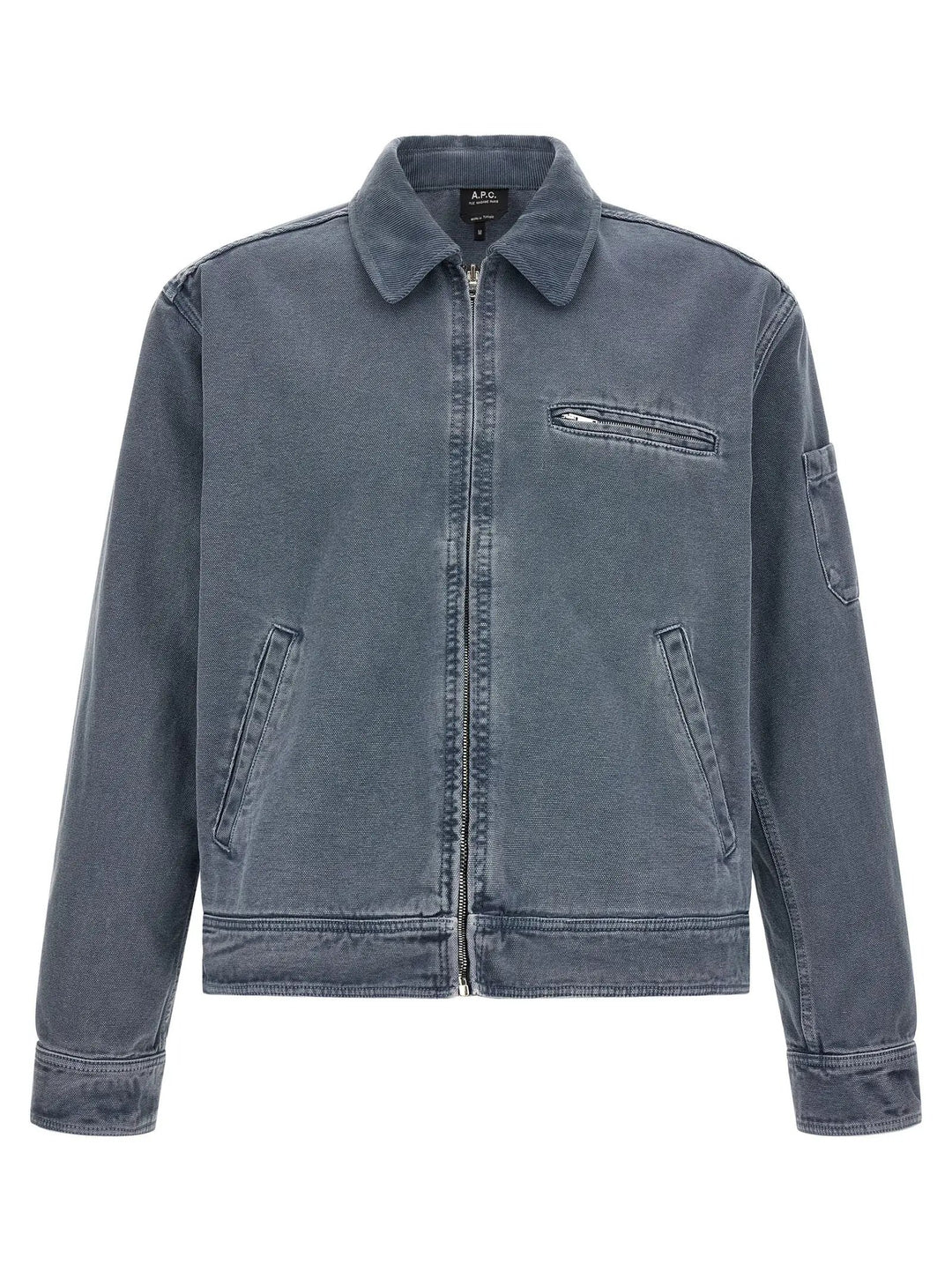 A.P.C. Sample Sale | A.P.C. Gray Cotton Denim Jacket - | Designer outlet