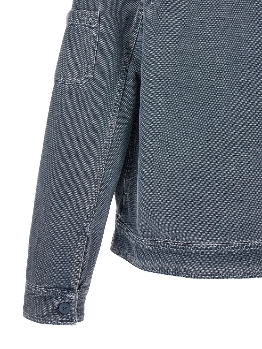 A.P.C. Sample Sale | A.P.C. Gray Cotton Denim Jacket - | Designer outlet