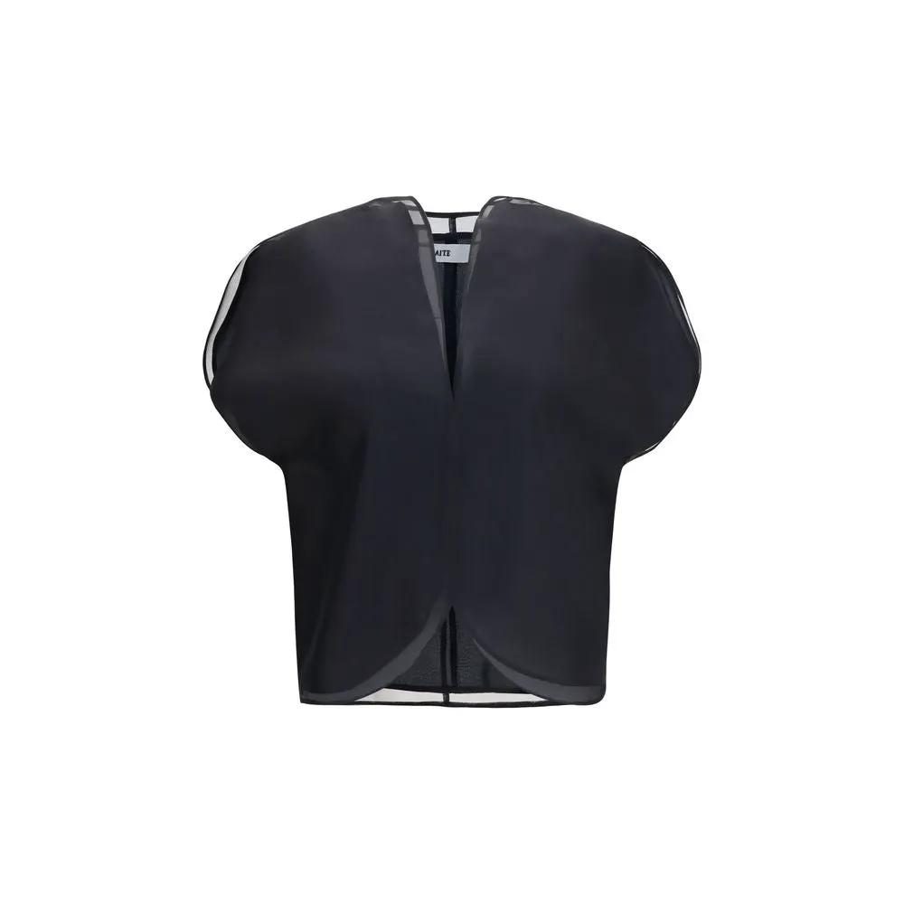 Khaite Sample Sale | Khaite Black Silk Shirt - | Designer outlet